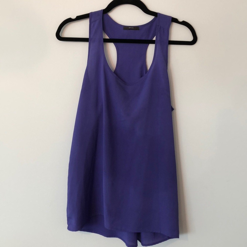 Purple tank top